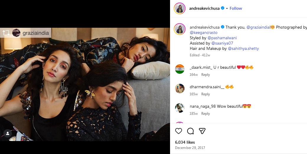 Andrea Kevichusa Biography, Age, Height, Boyfriend, Family, Facts, Wiki & More